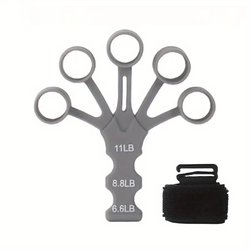 Finger-Strengthening Silicone And Stretch Bands with Wrist Support