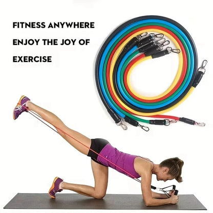 11-Piece TPE Resistance Bands