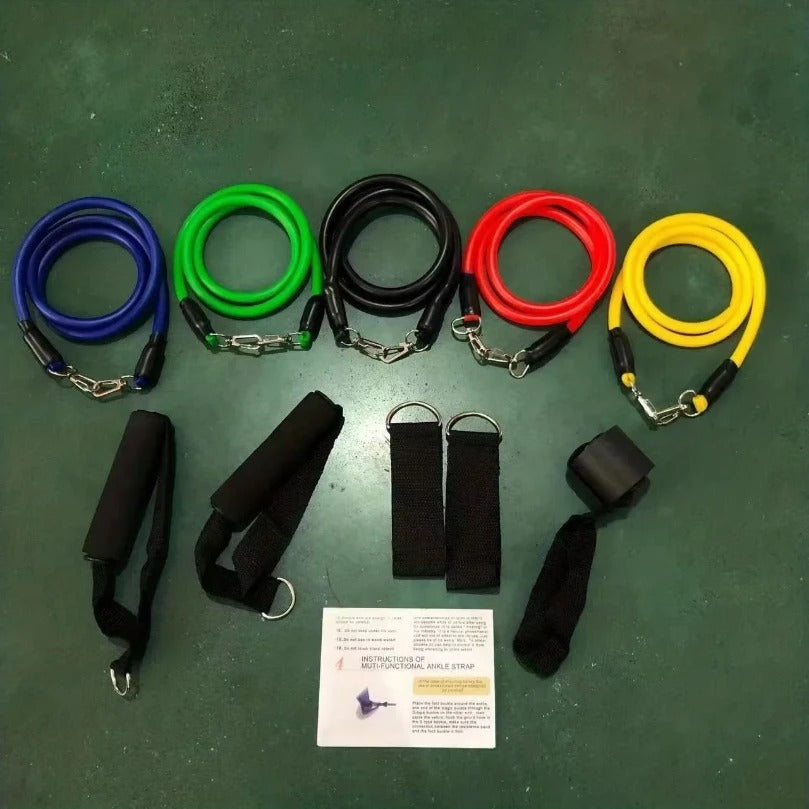 11-Piece TPE Resistance Bands