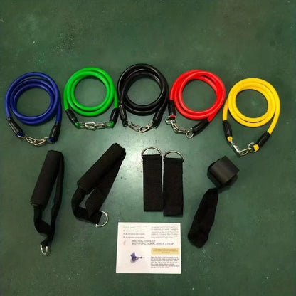 11-Piece TPE Resistance Bands